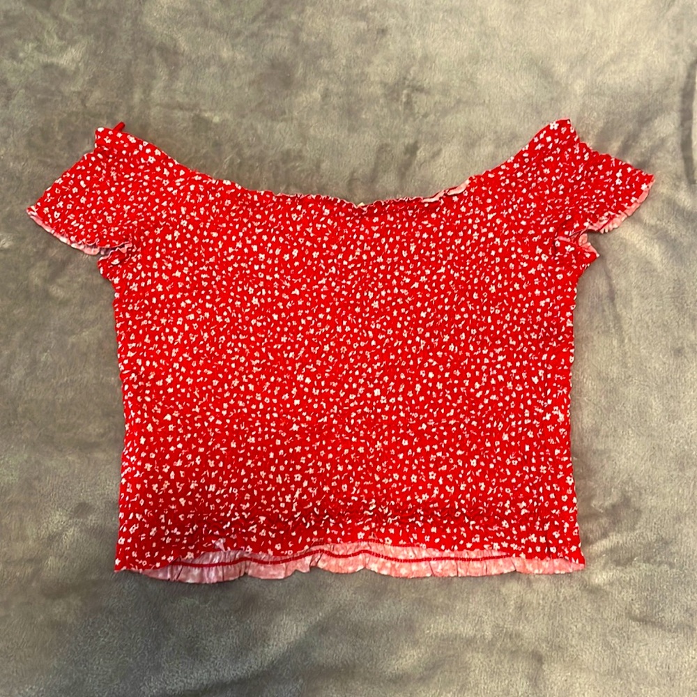 Rouched Crop Top